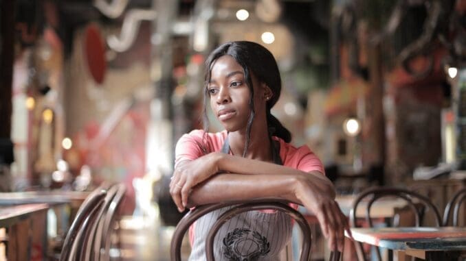 woman thinking
